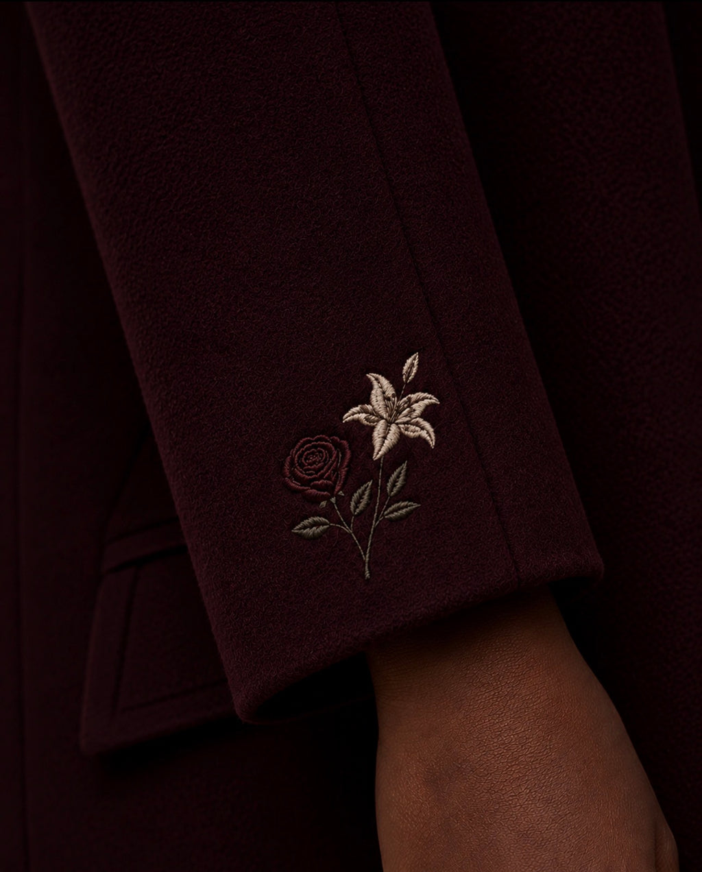 The Hayat Coat, Women’s Long Winter Wool Coat
